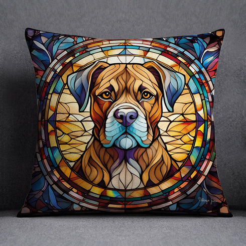 Boxer Brindle Suncatcher Design Cushion